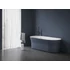 Kép 1/4 - RAVAK Ypsilon 180x80, akrilkád, Deepsea Blue/fehér, szabadonálló, túlfolyó és lefolyó: fehér