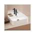 Kép 3/5 - RAVAK Ceramic 55 R Slim Wall kerámia mosdó fehér