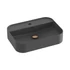 Kép 2/2 - RAVAK Ceramic Slim Shelf R 55 kerámiamosdó antracit
