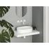 Kép 1/2 - RAVAK Ceramic Slim O 55 kerámiamosdó matt fehér
