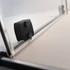 Kép 4/8 - RADAWAY Furo Black KDJ szögletes fekete zuhanykabin 90x80 átlátszó balos