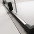Kép 5/8 - RADAWAY Furo Black KDJ szögletes fekete zuhanykabin 100x100 átlátszó balos