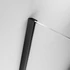 Kép 2/8 - RADAWAY Furo Black KDJ szögletes fekete zuhanykabin 110x75 átlátszó jobbos