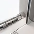 Kép 2/10 - RADAWAY Furo Walk-in zuhanyfal 160 átlátszó jobbos