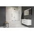 Kép 8/8 - RADAWAY Furo Black PND II fekete kádparaván 170 átlátszó balos