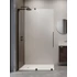 Kép 1/8 - RADAWAY Furo SL Black Walk-in fekete zuhanyfal 100 átlátszó balos