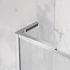 Kép 3/3 - RADAWAY ﻿Modo F SL II Black Walk-in fekete zuhanyfal 85 átlátszó jobbos