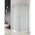 Kép 2/8 - RADAWAY Euphoria PDD íves zuhanykabin 80x100 átlátszó