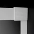 Kép 5/7 - RADAWAY Idea White KDJ szögletes fehér zuhanykabin 160x80 átlátszó balos