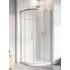 Kép 2/9 - RADAWAY Idea PDD íves zuhanykabin 90x120 átlátszó