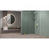 Kép 2/2 - RADAWAY Modo New White II Walk-in fehér zuhanyfal 155 átlátszó
