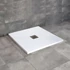 Kép 2/5 - RADAWAY Kios C szögletes lapos zuhanytálca 80x80 fekete