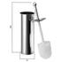 Kép 2/4 - AQUALINE SIMPLE LINE WC-kefe, átm.:100x375mm, fényes inox