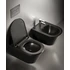 Kép 3/6 - AVVA RIMLESS fali WC, 53x36cm, fekete