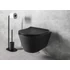Kép 4/6 - AVVA RIMLESS fali WC, 53x36cm, fekete