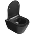 Kép 4/6 - AVVA SLIM WC-ülőke, soft close, króm/fekete