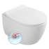 Kép 1/6 - ISVEA SENTIMENTI fali WC, Rimless, 36x51cm
