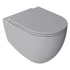 Kép 7/7 - ISVEA INFINITY RIMLESS fali WC, 36,5x53cm, szürke kő