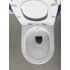 Kép 4/9 - INFINITY fali WC bidé funkcióval, hidegvizes, Rimless, 36,5x53 cm
