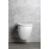 Kép 7/9 - INFINITY fali WC bidé funkcióval, hidegvizes, Rimless, 36,5x53 cm