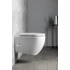 Kép 8/9 - INFINITY fali WC bidé funkcióval, hidegvizes, Rimless, 36,5x53 cm