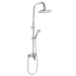 Kép 1/3 - AQUALINE KASIOPEA teleszkópos zuhanyoszlop, csapteleppel, mag.:760-1280mm, bekötés:150mm, króm