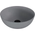 Kép 1/4 - BANERA ROUND öntöttmárvány mosdó, átm:39cm, matt szürke