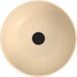 Kép 4/4 - BANERA ROUND öntöttmárvány mosdó, átm:39cm, matt bézs