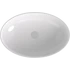 Kép 3/3 - BANERA OVAL öntöttmárvány mosdó, 60x40cm, fehér