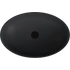 Kép 4/4 - BANERA OVAL öntöttmárvány mosdó, 60x40cm, matt antracit