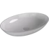 Kép 1/3 - BANERA OVAL öntöttmárvány mosdó, 60x40cm, fehér