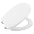 Kép 1/9 - ADINA WC-ülőke, Soft Close, INOX PÁNTOK, Easy Take, duroplast/fehér