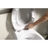 Kép 7/9 - ADINA WC-ülőke, Soft Close, INOX PÁNTOK, Easy Take, duroplast/fehér