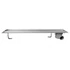 Kép 3/6 - AQUALINE PAVINO padlóösszefolyó burkolható rosttal, 76x14cm, inox
