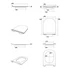 Kép 2/5 - KERASAN FLO WC-ülőke SLIM soft close, fehér, termoplast