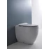 Kép 5/5 - KERASAN FLO WC-ülőke SLIM soft close, fehér, termoplast