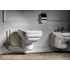 Kép 3/3 - KERASAN WALDORF WC-ülőke, Soft Close, fehér/bronz pánt