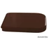 Kép 1/2 - KERASAN WALDORF WC-ülőke, Soft Close, dió/bronz pánt, tömör, fa