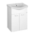 Kép 1/4 - AQUALINE KERAMIA FRESH mosdótartó szekrény, 51x74x34cm, fehér