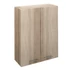 Kép 1/5 - AQUALINE ZOJA/KERAMIA FRESH felső szekrény, 50x76x23cm, platina tölgy