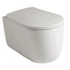 Kép 5/8 - KERASAN NOLITA SLIM  soft close WC-ülőke, duroplast, fehér