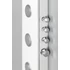 Kép 9/9 - POLYSAN SPIRIT ROUND termosztatikus zuhanypanel, 250x1550mm, fehér