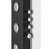 Kép 5/9 - POLYSAN SPIRIT ROUND termosztatikus zuhanypanel, 250x1550mm, fekete