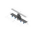 Kép 2/5 - POLYSAN SCENE pvc padlóösszefolyó inox rosttal , L=720mm