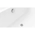 Kép 3/4 - POLYSAN kád le- és túlfolyó, kádtöltővel, bovdenes, 600mm, átm.:72mm, króm