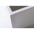 Kép 6/8 - POLYSAN PLAIN 140, előlap, bal, 140x59cm, fehér