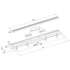Kép 2/4 - POLYSAN INDY padlóösszefolyó, inox ráccsal, superflow, DN50, 710x122x65mm