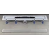 Kép 3/4 - POLYSAN INDY padlóösszefolyó, inox ráccsal, superflow, DN50, 810x122x65mm