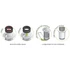 Kép 3/4 - Omp Tea klik-klak mosdólefolyó, 5/4“, max 80mm, arany