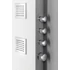 Kép 7/8 - POLYSAN SPIRIT SQUARE termosztatikus zuhanypanel, 250x1550mm, fehér